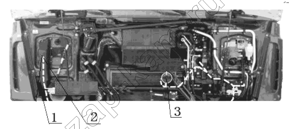 Схема/чертеж: REAR LIGHT / Shaanxi Shacman SX4256NT324