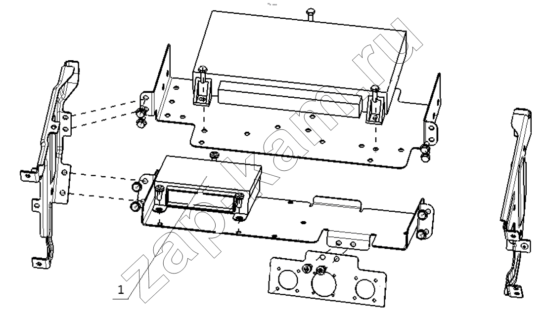 Схема/чертеж: BODY CONTROLLER / Shaanxi Shacman SX42584V324