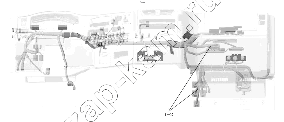 Схема/чертеж: WIRING HARNESS / Shaanxi Shacman SX42584V324