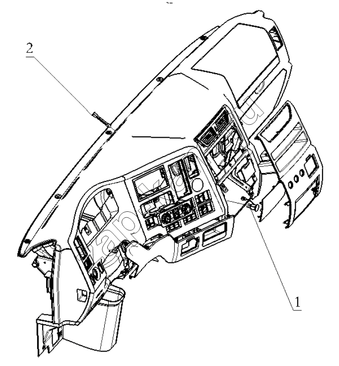 Схема/чертеж: SENSOR / Shaanxi Shacman SX42584V324