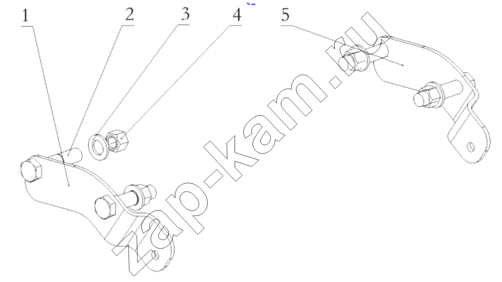 Схема/чертеж: RADIATOR PROTECTOR SYSTEM / Shaanxi Shacman SX42584V324