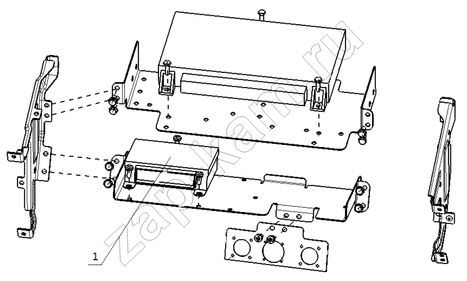 Схема/чертеж: BODY CONTROLLER / Shaanxi Shacman SX42584V384TL