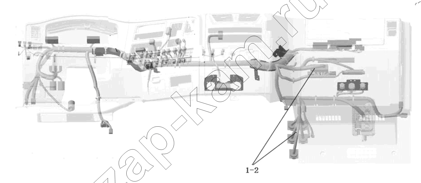 Схема/чертеж: WIRING HARNESS / Shaanxi Shacman SX42584V384TL