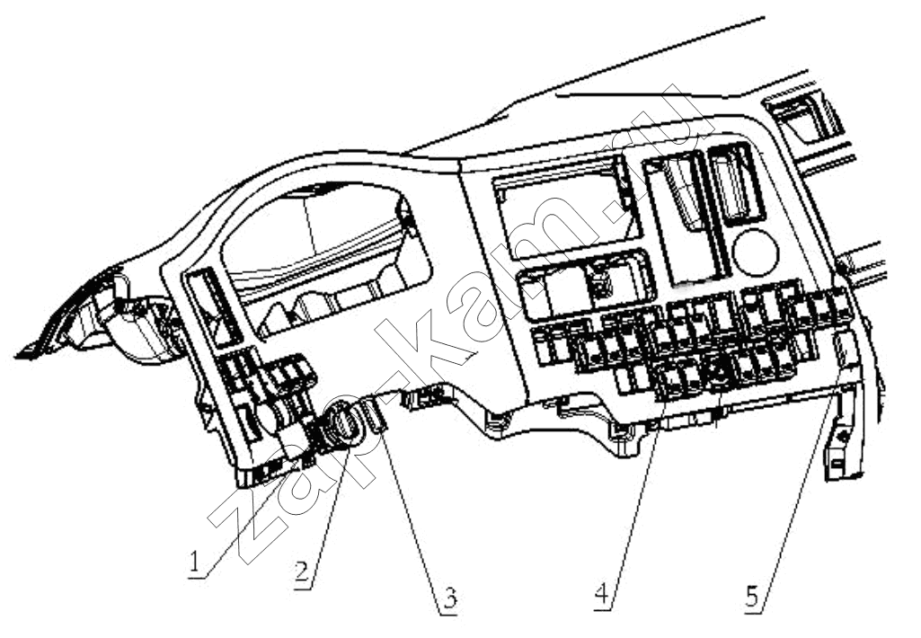 Схема/чертеж: SWITCH / Shaanxi Shacman SX42584V384TL