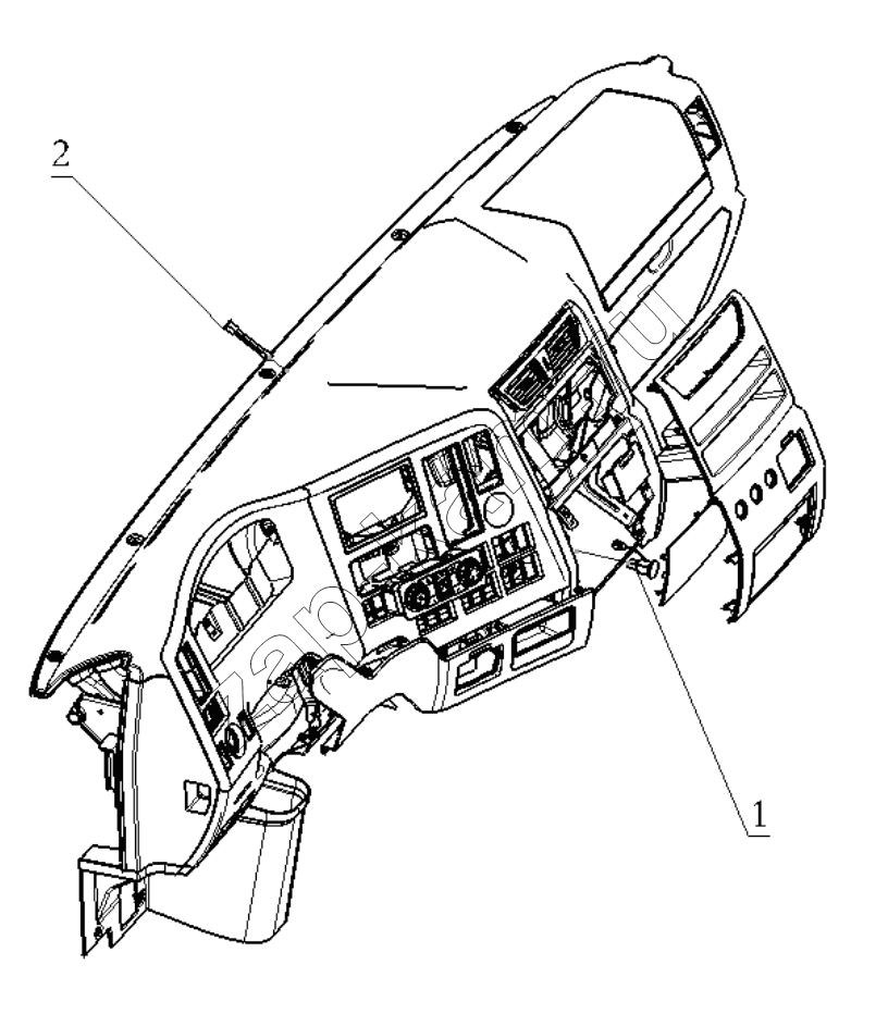 Схема/чертеж: SENSOR / Shaanxi Shacman SX42584V384TL