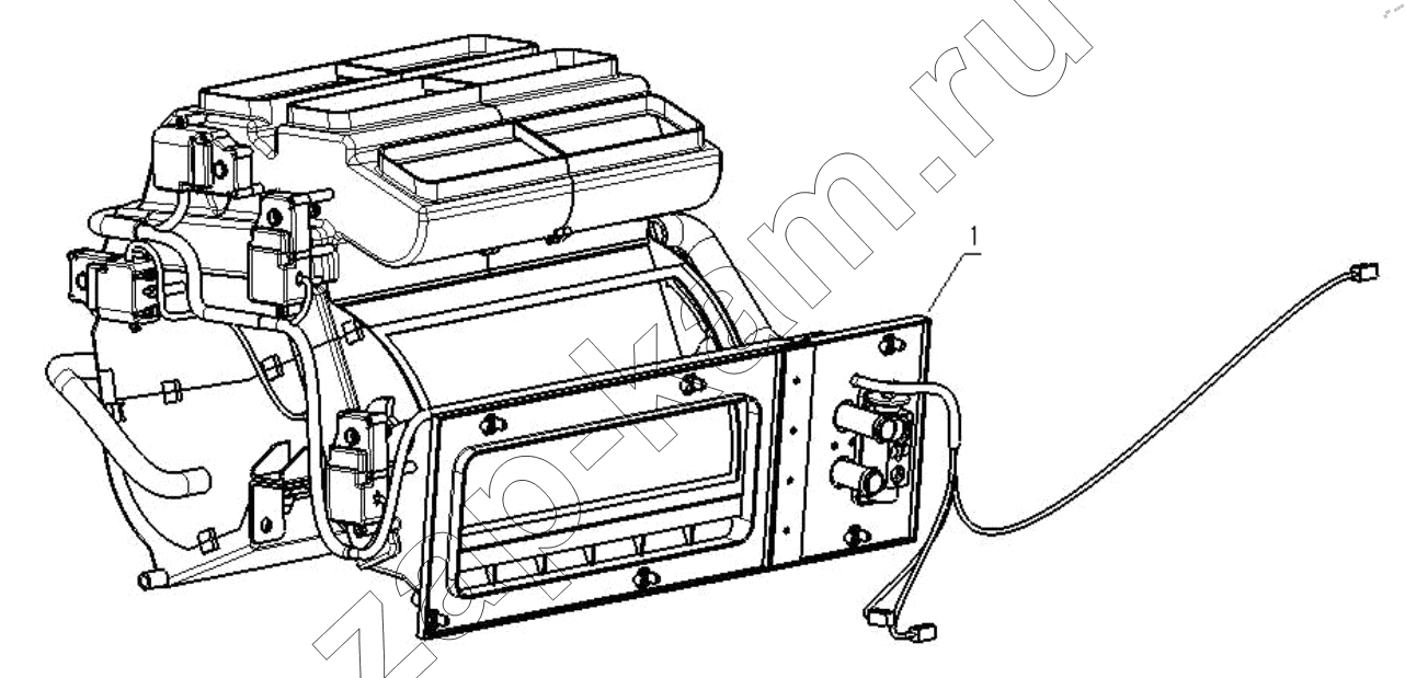 Схема/чертеж: AIR SYSTEM / Shaanxi Shacman SX42584V384TL
