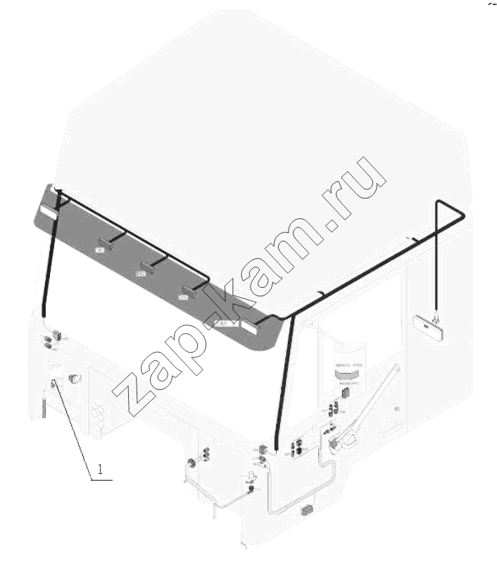 Схема/чертеж: WIRING / Shaanxi Shacman SX5318GJBDT386TL
