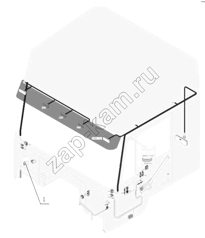 Схема/чертеж: WIRING / Shaanxi Shacman SX5318GJBDT386TL