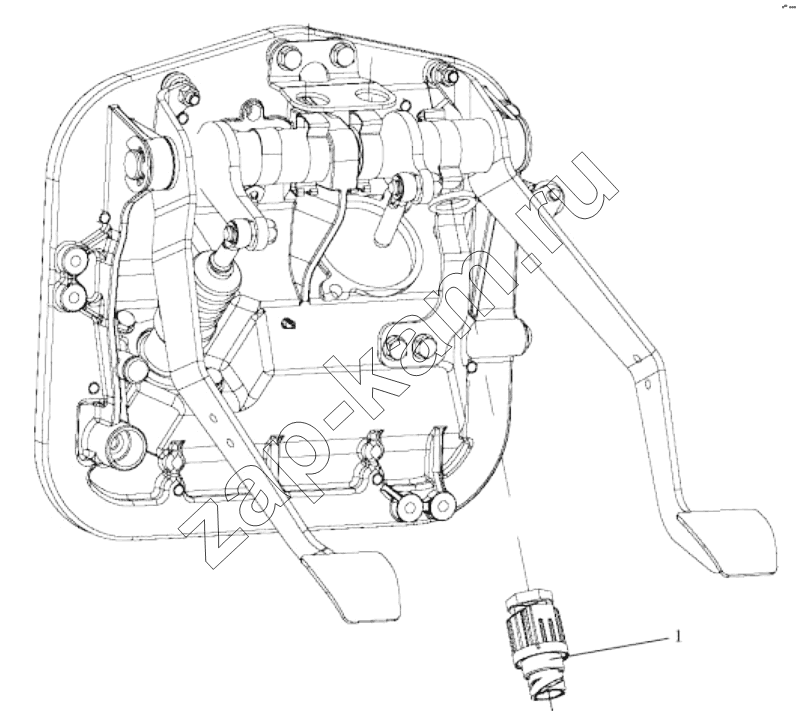 Схема/чертеж: BRAKE SWITCH / Shaanxi Shacman SX5318GJBDT386TL