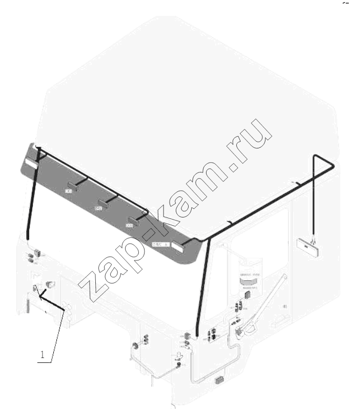 Схема/чертеж: WIRING / Shaanxi Shacman SX5318GJBDT386TL