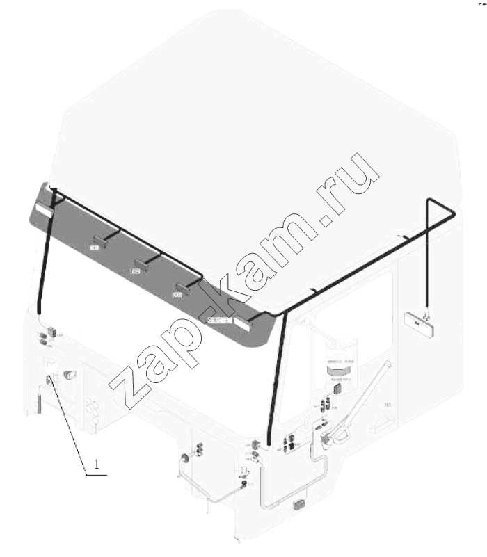 Схема/чертеж: WIRING / Shaanxi Shacman SX5318GJBDT386TL
