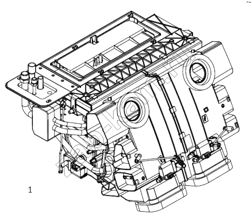 Схема/чертеж: AIR SYSTEM / Shaanxi Shacman SX5318GJBDT386TL