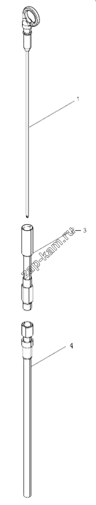 Схема/чертеж: Dipstick group / Weichai WD10G220E21