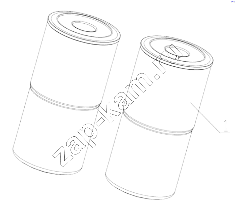 Схема/чертеж: K6000-1012000/03 Oil filter assembly;Масляный фильтр в сборе / Yuchai YC6K440N-50