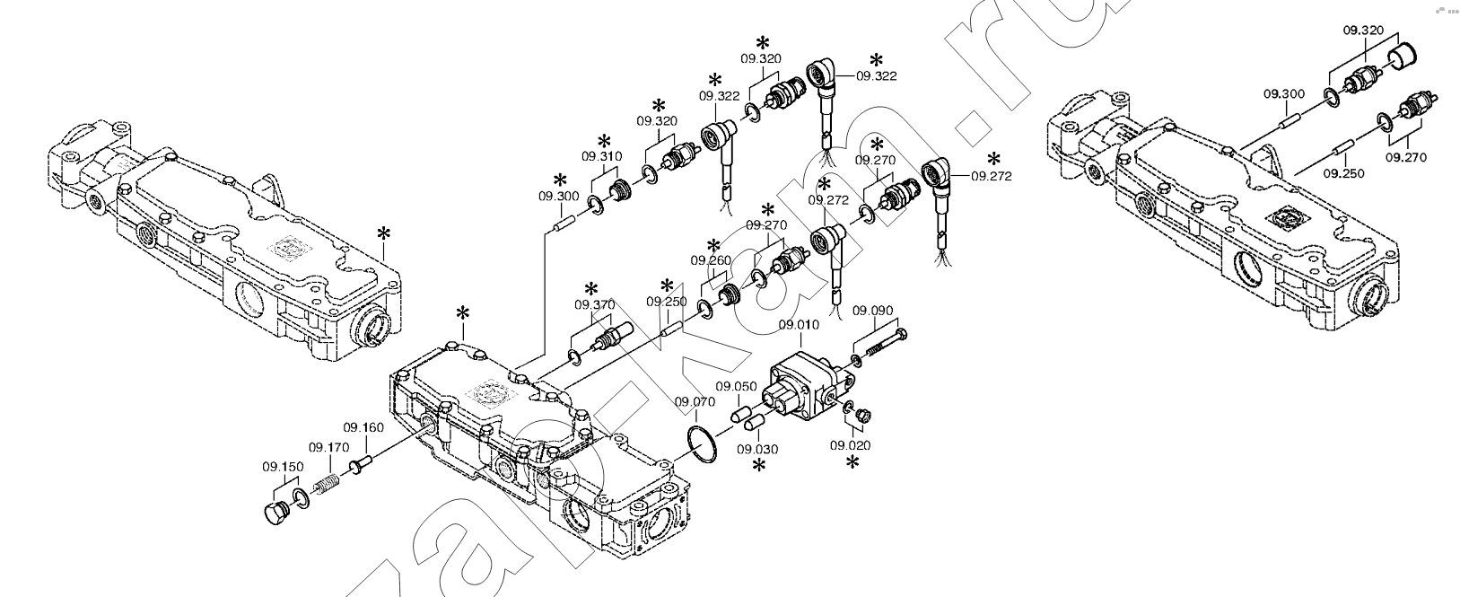 Схема/чертеж: Детали соединительные / ZF КПП ZF 16S1820