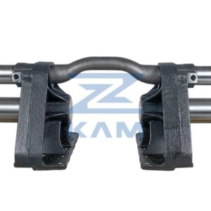Ось балансира КАМАЗ 6520 c кронштейнами в сборе / (Ростар) КАМАЗ