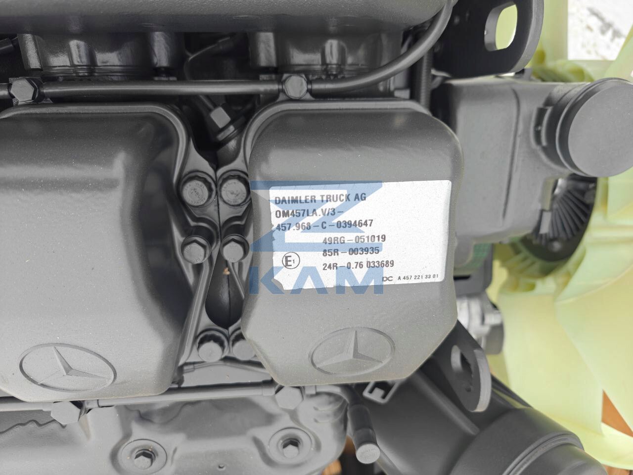 Двигатель OM 457 LA Mercedes (новый) на Камаз-5490, Axor
