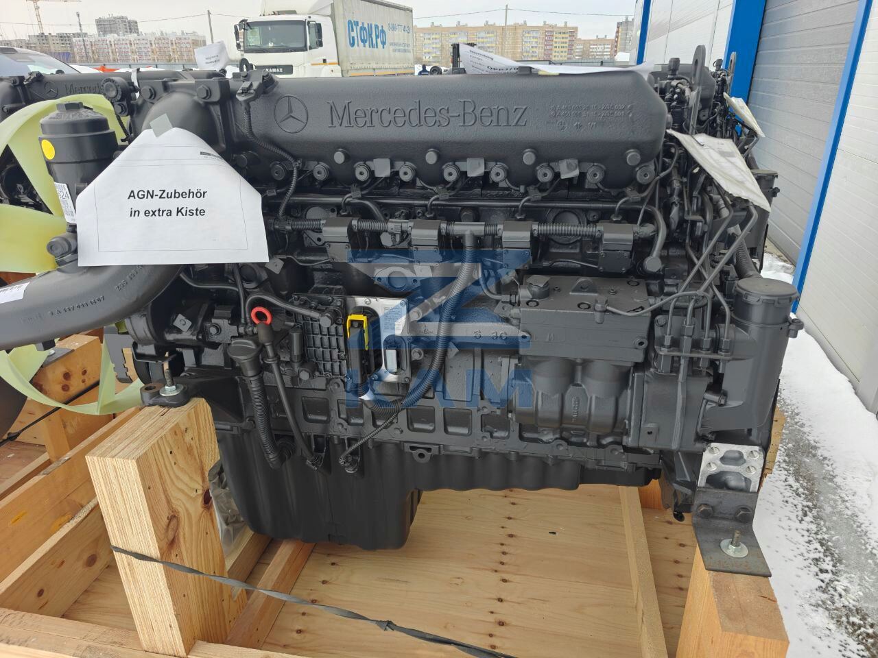 Двигатель OM 457 LA Mercedes (новый) на Камаз-5490, Axor