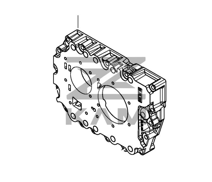 Корпус I ZF 9S 1310 (ан. 1324.301.119) / ZF