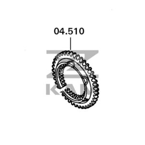 Корпус муфты синхронизатора ZF 9s1310 BK-119 O