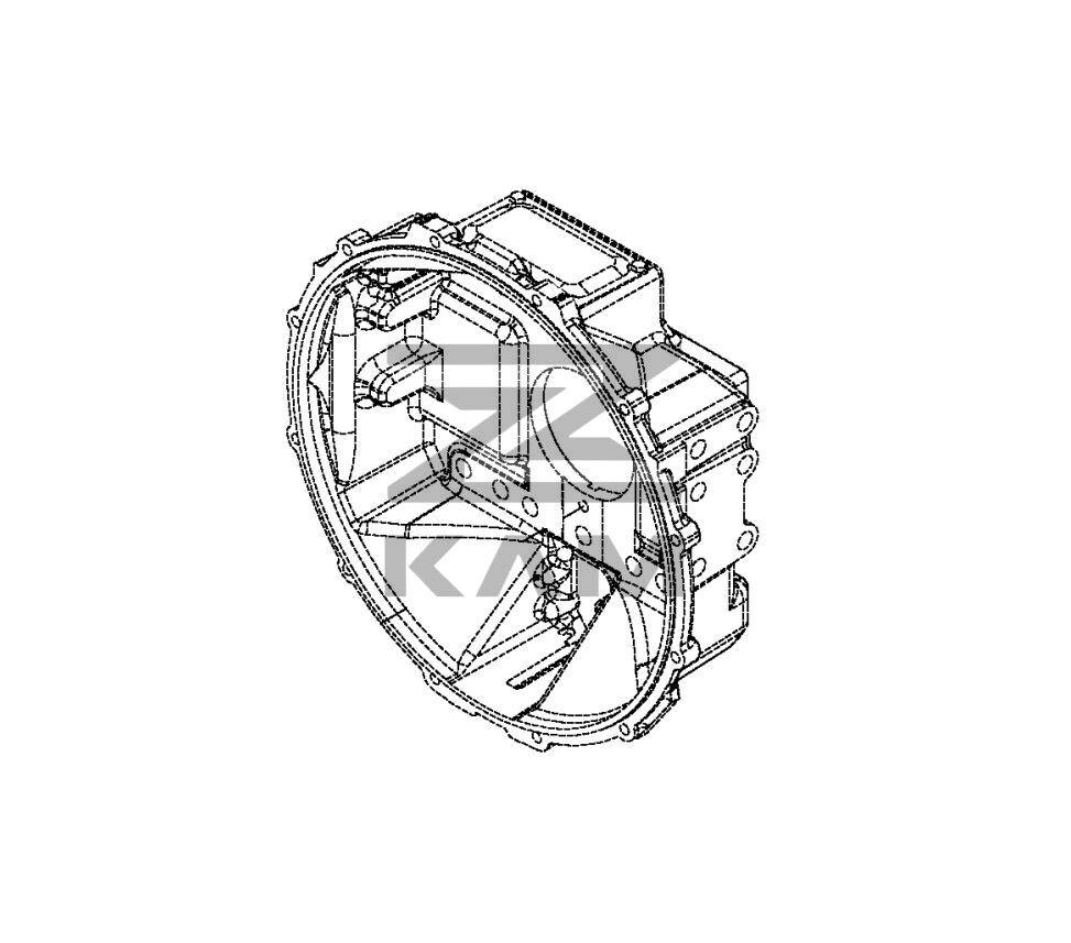Картер сцепления ZF EL57