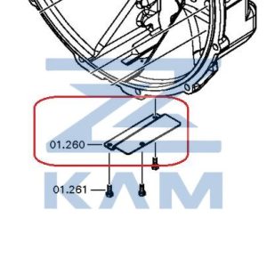 Крышка запорная ZF