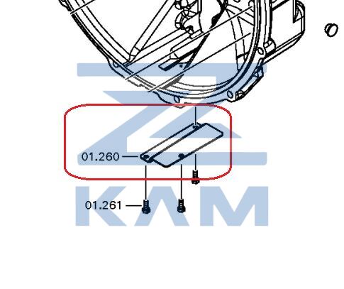 Крышка запорная ZF