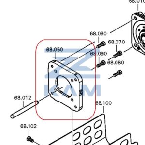 Пластина ПГУ КПП ZF 9AS 1310 / ZF