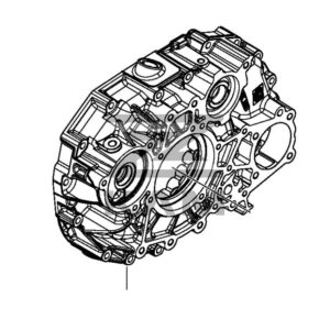 Корпус III (крышка демультипликатора) КПП ZF 9S, 9AS 1310