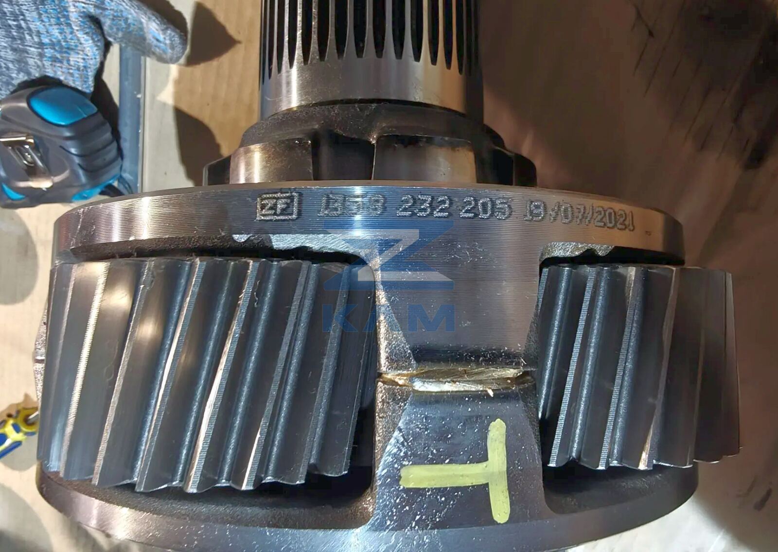 Водило (в сборе с саттел., солн.шест.) ZF АКПП 12AS Astronic / ZF