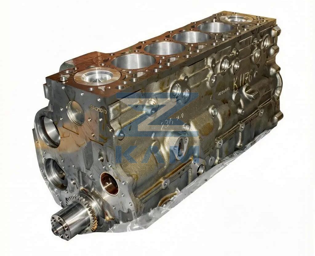 Сервисный двигатель ISB6.7 e4 (Евро-4) 3 компл. (short block) (ан. SO75340, 5445091) / Камминз-Кама