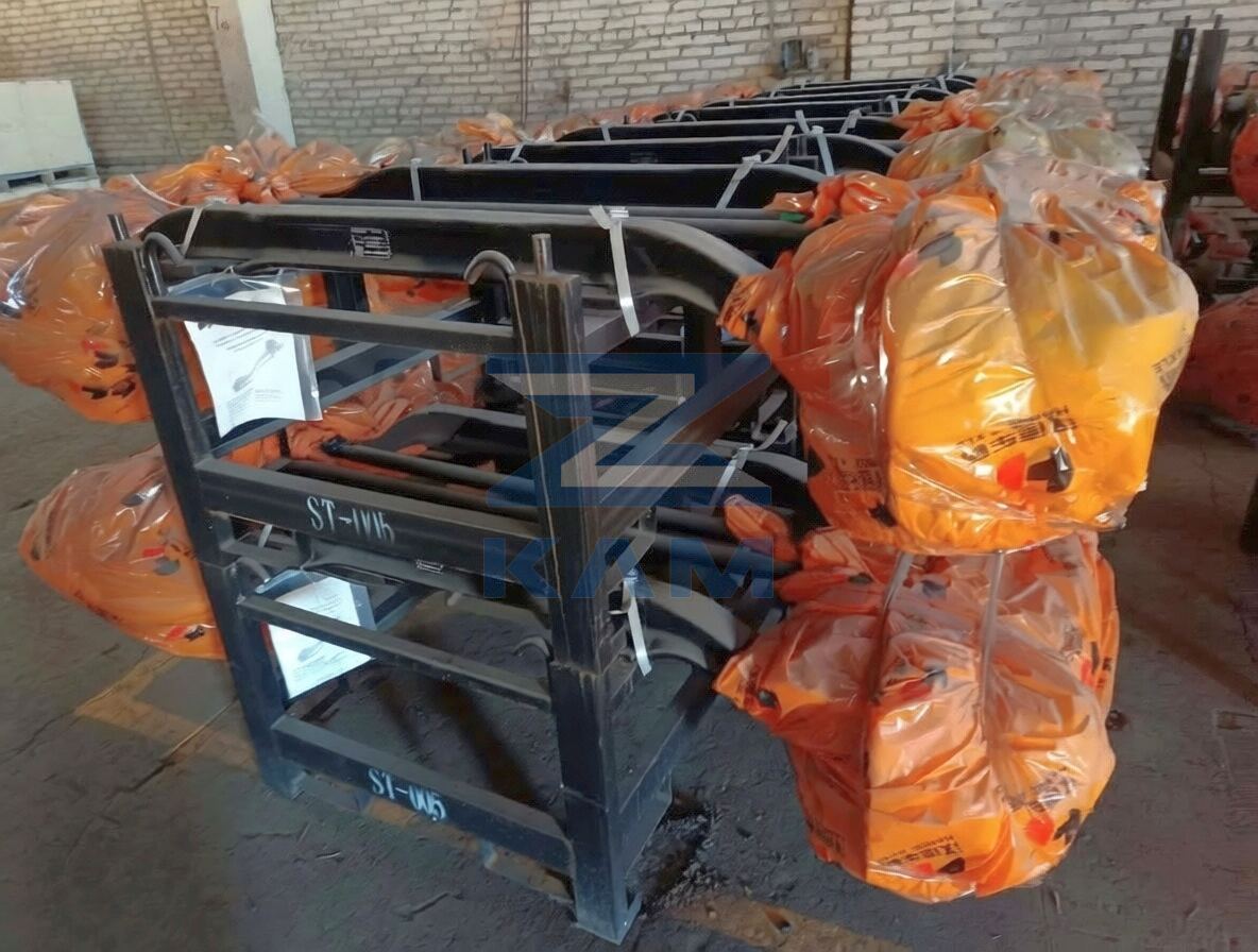 Балка передней оси КамАЗ 54901, 5490 (с тормозами в сборе) / Hande