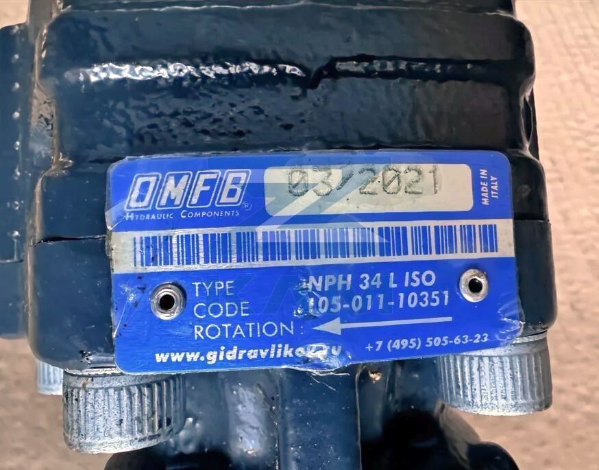 Насос НШ шестеренный NPH 34 ISO левое вращение / OMFB