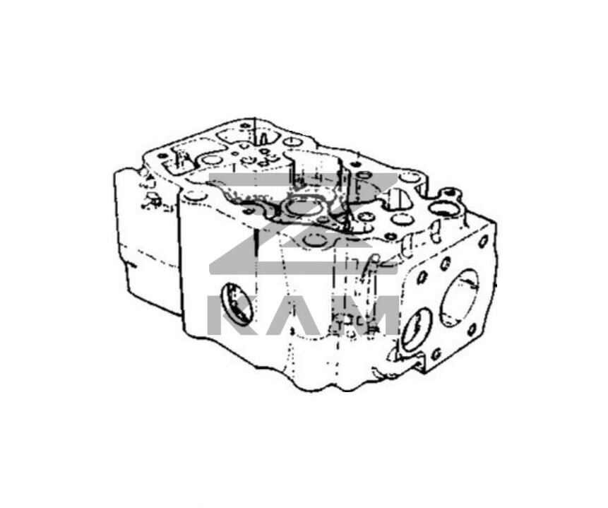 Головка цилиндра двиг. 910 Р6 (голая, отливка) двиг. 910 Р6 КамАЗ 54901 К5