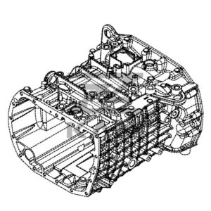 Корпус (картер) КПП ZF 9AS 1310 (робот.) / ZF