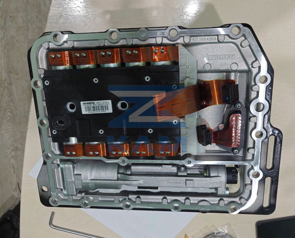 Блок управления Gs 3.3 (нижняя часть, актуатор + клапан.) АКПП ZF Astronic / Wabco