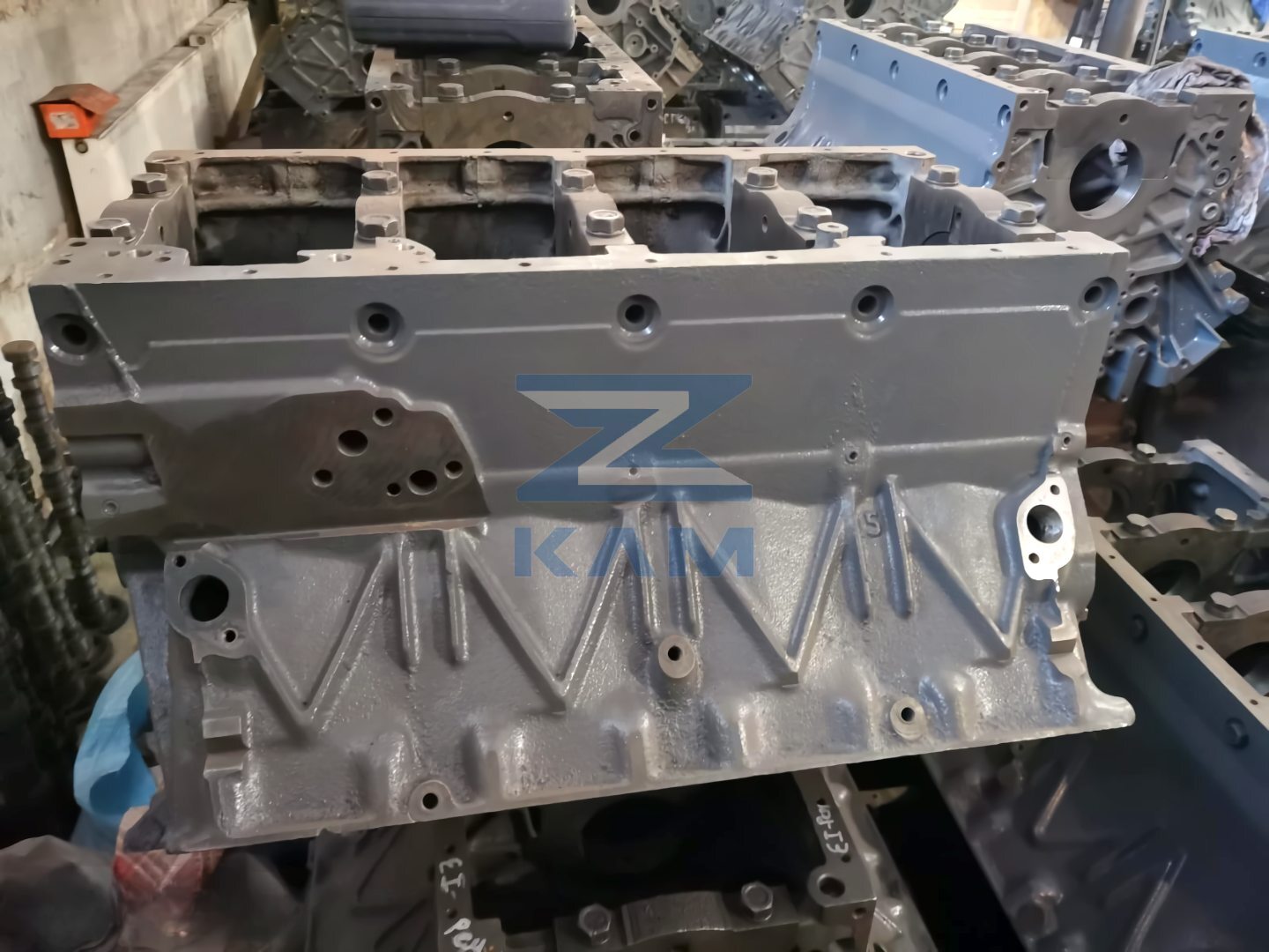 Блок цилиндров 740.10 КАМАЗ-5320, 4310, 5511 в сборе (старого образца)