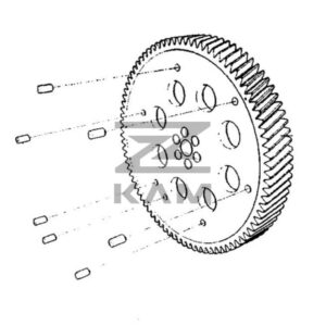 Шестерня распредвала двиг. 910 Р6 а/м КамАЗ 54901 (в сборе) / КАМА ДИЗЕЛЬ