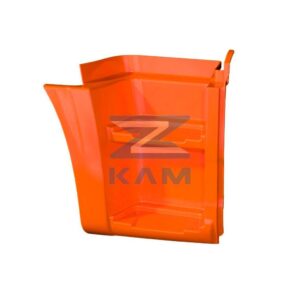 Щиток подножки КАМАЗ-65115 правый (рестайлинг) (оранжевый) / ТЕХНОТРОН