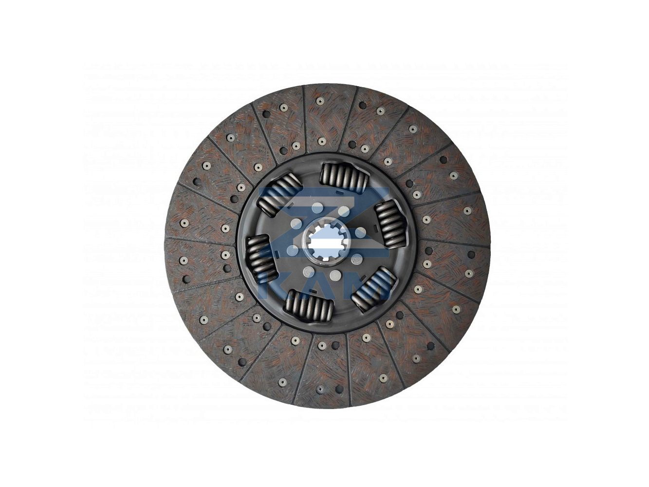 Диск сцепления ведомый -205 Камаз КПП-154 16S (ан. 1878000205) / Китай