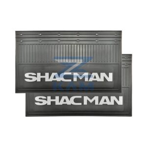 Брызговик SHAСMAN (360x580) белые буквы, комплект из 2-х шт.