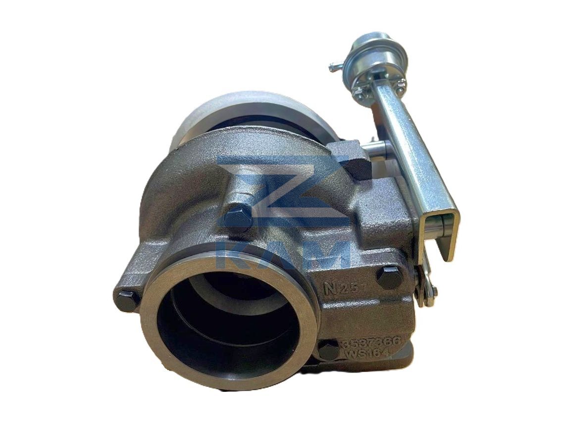 Турбокомпрессор (турбина) HOLSET HX40W для двигателей Cummins 6CT (6C8.3, QSC8.3) + прокладки / Анал