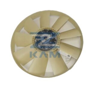 Муфта вязкостная с крыльчаткой КамАЗ Евро-2 D=654мм, с обечайкой (ан. 020002741) / ТЕХНОТРОН