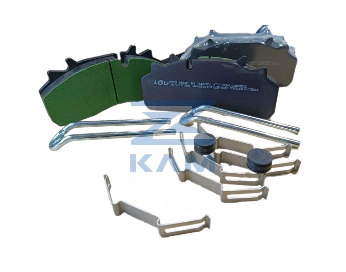 Колодки дискового тормоза с установоч ком-м Камаз 4308 29159 211х93х30 Wabco PAN19-1 / CHEEFT