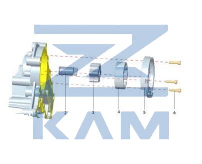 Насос масляный (в сборе) AКПП Fast Gear 12JZ (взамен 67015010-1)