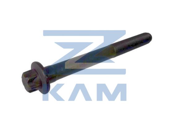 Болт крепления коренной опоры (бугеля) M18х2х181.129 / КАМА ДИЗЕЛЬ (КамАЗ)