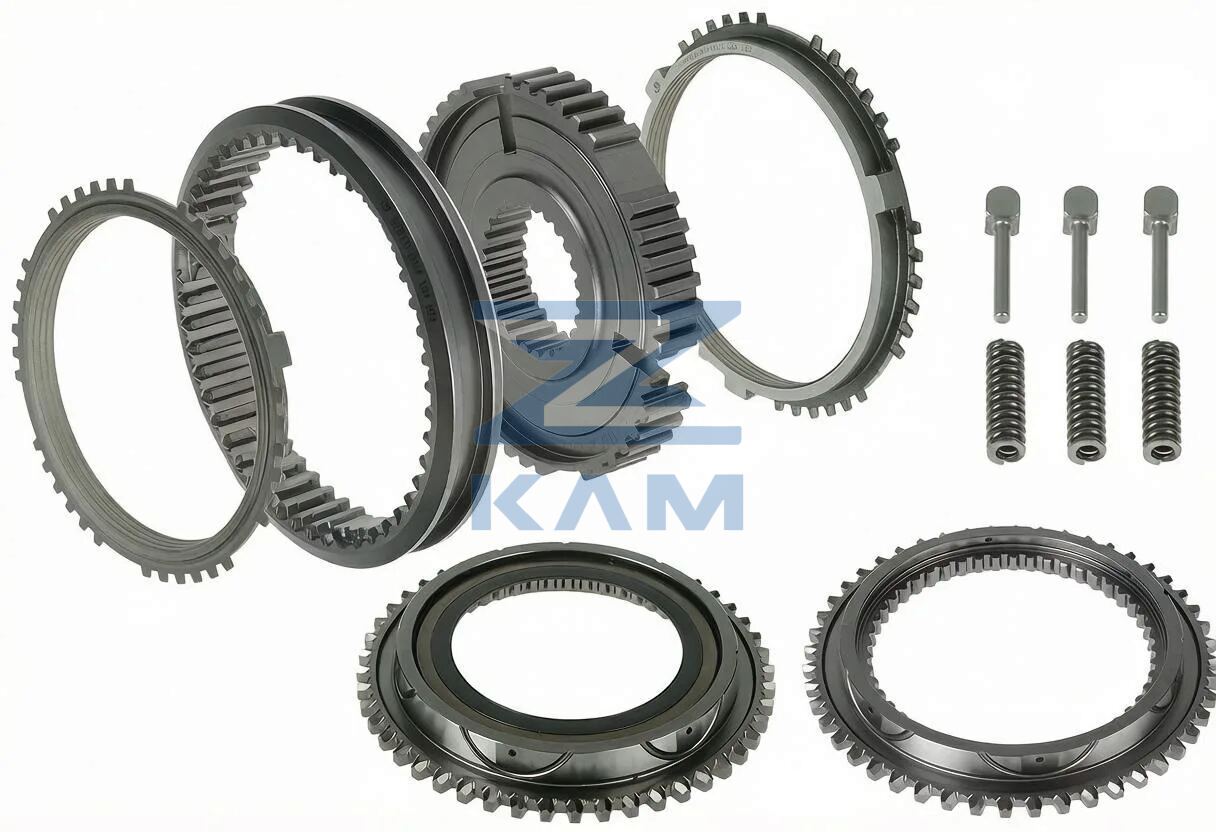 Синхронизатор 3/4 передачи (в сборе, с конусами) КПП ZF 9S (ан. 1324.204.008) / ZF
